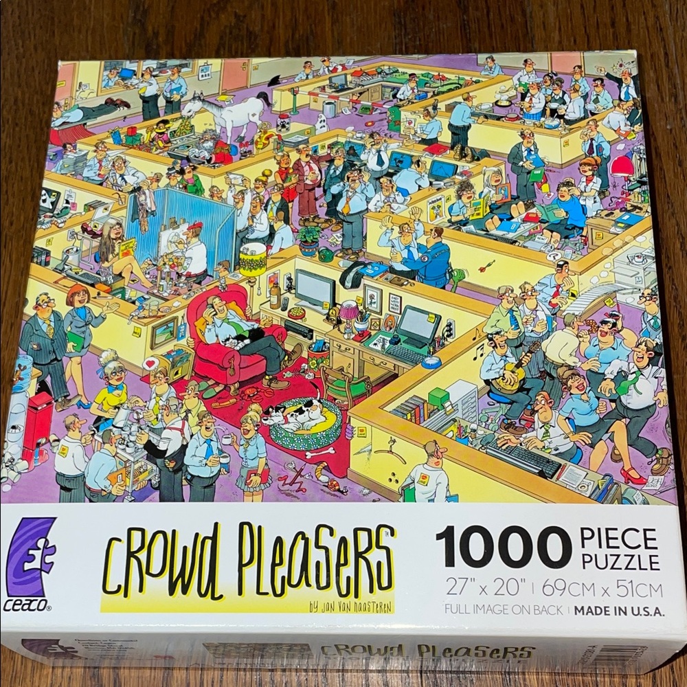 Ceaco Crowd Pleasers 1000 The Office by Jan Van Haasteren